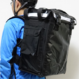 PK-33B: Drinking Delivery Backpack, Hot Food Bag,Side Loading,Zipper Closure, 13