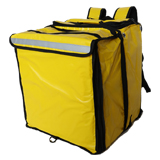 PK-GV: Extendable Food Delivery Rucksacks, Flexible Pizza Takeaway Bags, Delivery Backpacks with Cup Holders