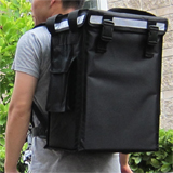 PK-34V: Smart Food Delivery Backpack, Delivery Equipment, Top Loading, 13" L x 9" W x 18" H