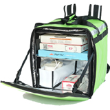 PK-76LG: Big Pizza Delivery Backpack, Thermal Food Delivery Bags, Keep Hot/Cool, 16" L x 15" W x 18" H