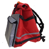 PK-60D: Roll Top Rucksack for Food Delivery, Extendable Pizza Delivery Bags, Flexible Backpack