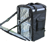 PK-86Z: Extra Large Heavy Duty Food Take away Bag,Side Loading,Zipper Closure, 16" L x 13" W x 24" H