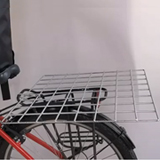PK-RACK1: Flat metal rack for food delivery box to fix scooter with big backseat, Size: 45*45cm